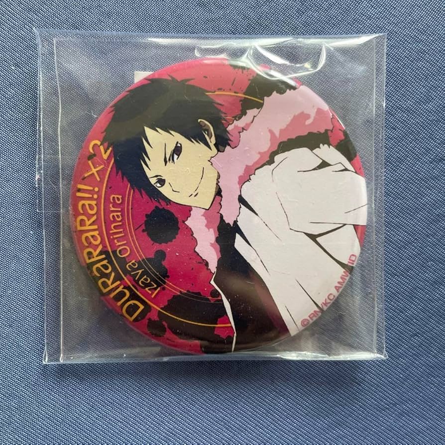 デュラララ!! AnimeJapan アニメジャパン 缶バッジ 折原臨也 5点 デュラララ!!×2 アート缶バッジ＿折原臨也